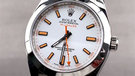 rolex mill|rolex milgauss white.